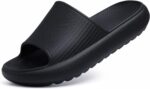 Slide Sandals for Women Men Ultra Comfort Recovery Pillow Slippers Soft Summer Beach Shoes with Low Arch Support