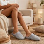 Unisex House Slippers for Women Men Memory Foam Indoor Bedroom Shoes - Image 2